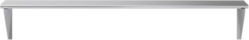 Premium Stainless Steel Tubular Wall Shelf 14 D x 60 L