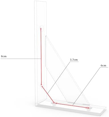 SOGAL Heavy Duty Floating Shelf Brackets 4Pack