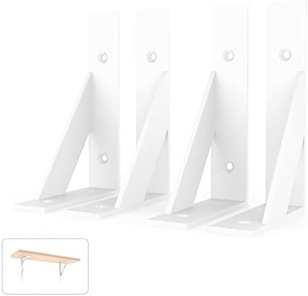 SOGAL Heavy Duty Floating Shelf Brackets 4Pack