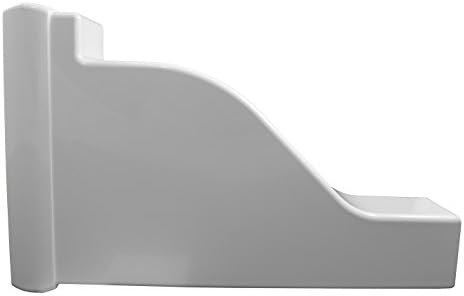 Weatherables Pergola Finial Cap - White Vinyl for 2x6 Posts