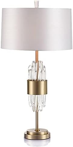 Telescope LED Desk Lamp with Crystal Shade