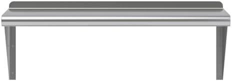 AmGood 12 Inch X 30 Inch Stainless Steel Wall Shelf NSF Certified