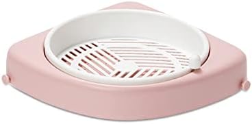 Bathroom Shower Corner Shelf 360 Rotating Storage Organizer Pink