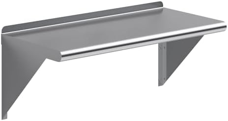 AmGood 14 X 30 Stainless Steel Wall Shelf