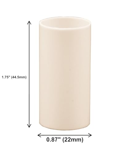 Creative Hobbies 175 Inch Cream Candle Covers Set of 12
