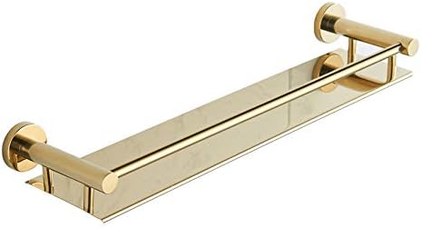 BGL 304 Stainless Steel Bathroom Shelf Wall Mount 196 Inch Gold