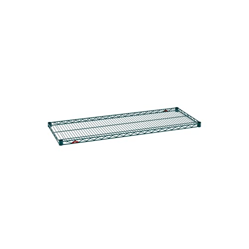 METRO Super Erecta 18 x 48 Industrial Wire Shelf with Metroseal Green Epoxy