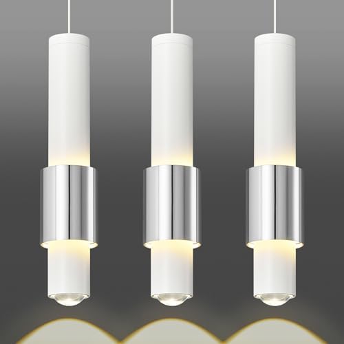 Modern Kitchen Island Dimmable LED Pendant Light 3 Pack