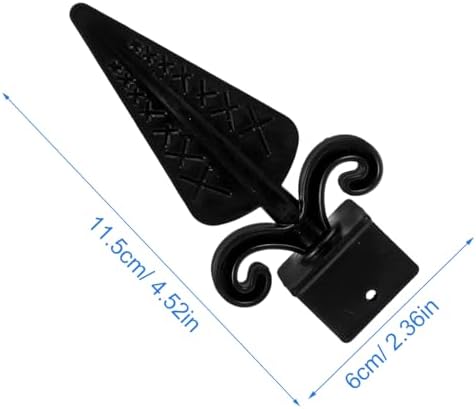 BESPORTBLE Fence Finials 10pcs Gothic Plastic Post Caps