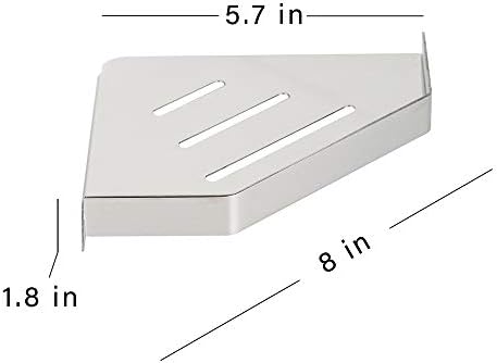 YISMAN Corner Stainless Steel Shelf for Bathroom