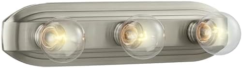 DESIGNERS FOUNTAIN 3-Lights Melrose Vanity Light Fixture 18 Inch Wall Mount Sconce