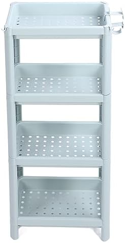 Nysuzhouji 4 Layer Freestanding Corner Shelf