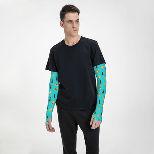 Cooling Arm Sleeves for Men Women Youth Baseball Sun Protection