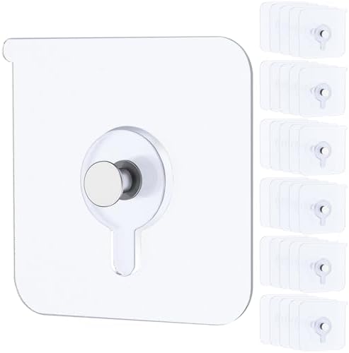 Uniclife 30 Pcs Self Adhesive Picture Hooks