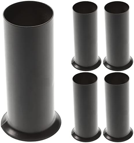 6pcs Metal Chandelier Base Covers Socket Sleeves
