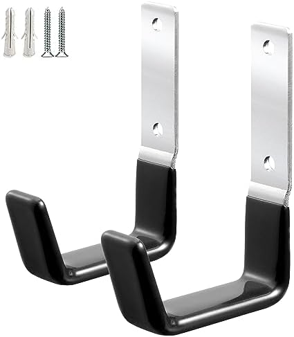 Heavy Duty Steel Garage Hooks - 2PC Set