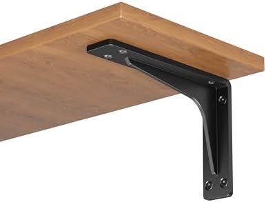 18 Inch Heavy Duty Shelf Brackets 6-Pack