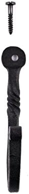 Renovators Supply 35 In Black Wrought Iron Wall Hooks