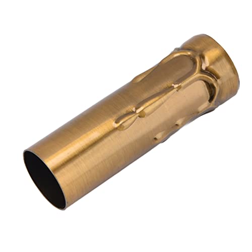 Iron Candle Cover Sleeves 10Pcs Gold Bronze E14 Socket Covers