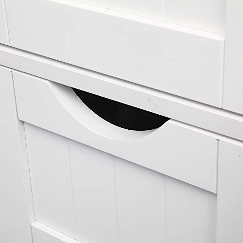Corner Shelf Stand with Drawer for Small Spaces