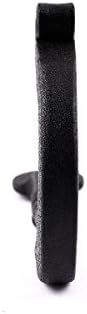 Renovators Supply 35 In Black Wrought Iron Wall Hooks