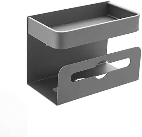Leekayer Dual Use Corner Shelf with Roll Paper Holder