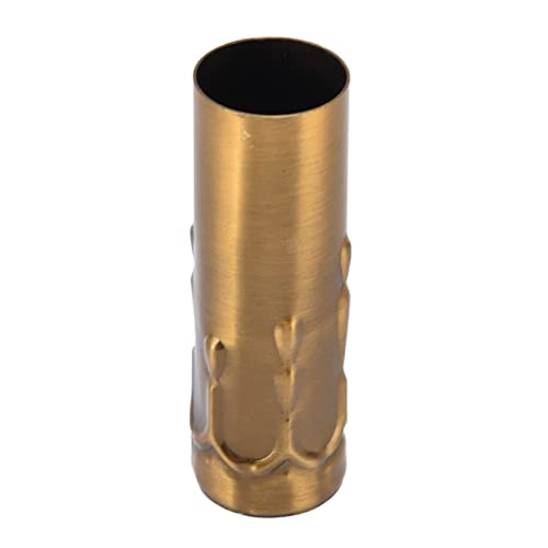 Iron Candle Cover Sleeves 10Pcs Gold Bronze E14 Socket Covers