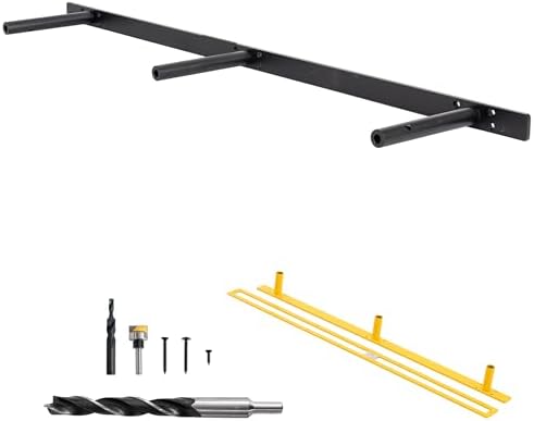 Picesa Heavy-Duty Floating Shelf Bracket Set with Premium Kit