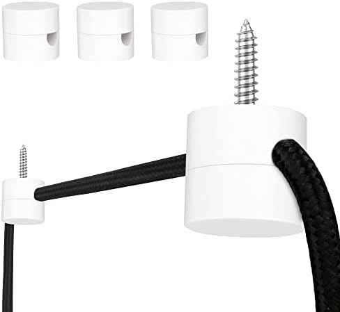 3 Pack White Swag Hooks for Ceiling Lights and Pendant Lights