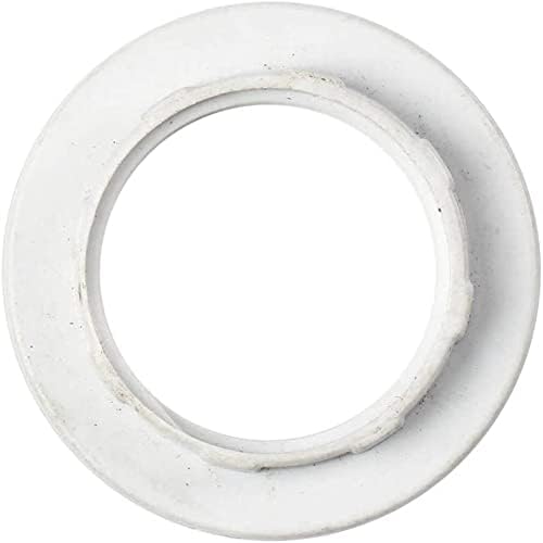 6pcs White Lampshade Collar Ring E14 Replacement