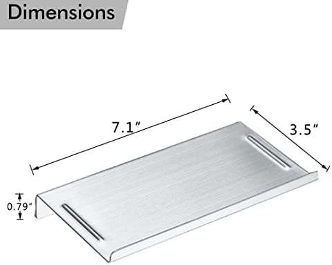 Stainless Steel Phone Shelf with Anti-Slip Design
