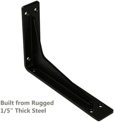 18 Inch Heavy Duty Shelf Brackets 6-Pack