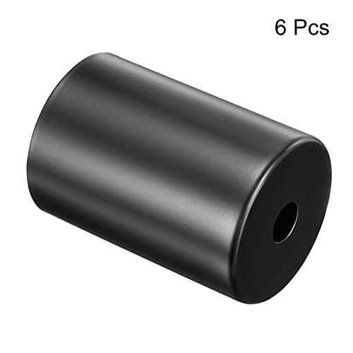 PATIKIL E26 E27 Lamp Socket Covers 6 Pack Black