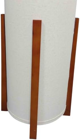 Brightech Parker Floor Lamp 48 Inch Tall with Wood Frame