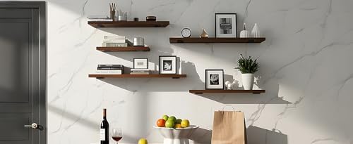 12 Pack 10 Inch Black L Shelf Brackets