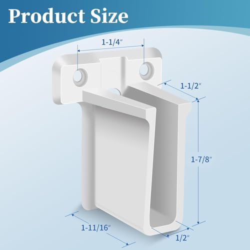 Sel Natural 6 Pack Wire Shelf End Brackets
