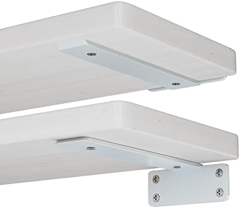 ZGO 8 Inch Floating Shelf Brackets 6 Pack