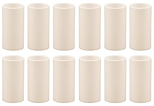 Creative Hobbies 175 Inch Cream Candle Covers Set of 12