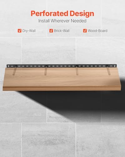 VEVOR Floating Shelf Bracket 1 Pack 230 lbs Weight Capacity