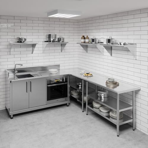 AmGood 14 X 30 Stainless Steel Wall Shelf