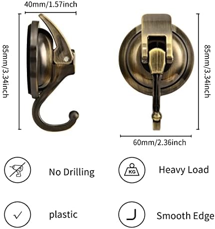 Wreath Hanger Oil Rubbed Bronze Plated Hook 4 Pack