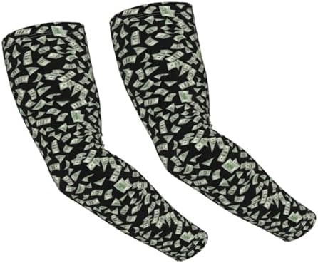 Unisex Quick Dry Sun Protection Cooling Arm Sleeves for Hiking and Fishing