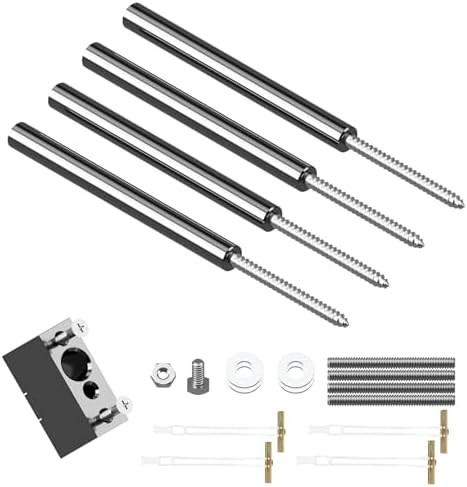 AlloyTech Floating Shelf Hidden Bracket 5 Inch 4 PCS