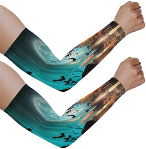 UV Protection Arm Sleeves for Summer Sunblock