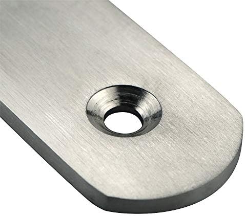 Deezio Heavy Duty Stainless Steel L Brackets Floating Shelves Wall Mount