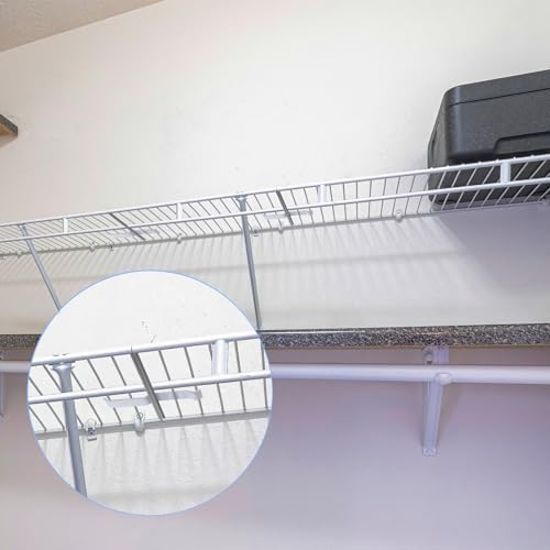 4 Pcs 3 Inch Wire Shelf Corner Brackets Supports