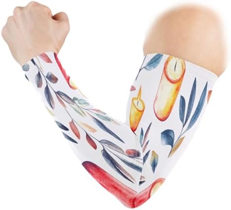 YETTASBIN UV Protection Arm Sleeves for Christmas Candles