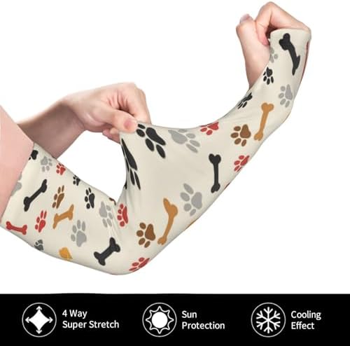 Cooling Compression Arm Sleeves for Men Women