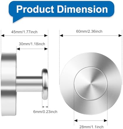 Suction Cup Hooks for Glass Window Door Heavy Duty Stainless Steel