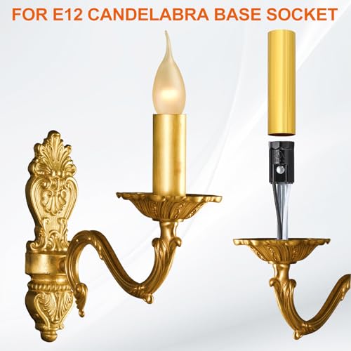 PATIKIL 2 Inch Tall Candle Covers Sleeves 6Pcs